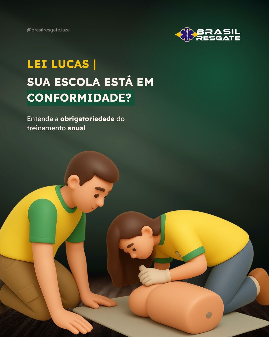 Treinamento de Primeiros Socorro - Lei Lucas